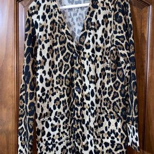 Leopard cardigan